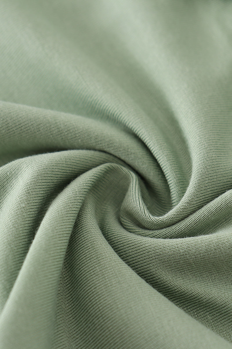 Green duck print bamboo blanket