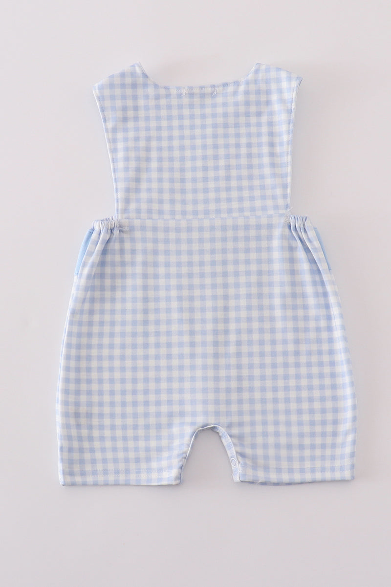 Blue whale embroidery smocked jonjon